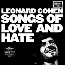 Leonard Cohen Songs Of Love And Hate LP - Coloured Vinyl-