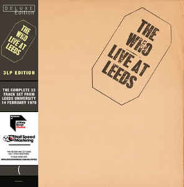 The Who Live At Leeds 3LP ltd- Half Speed Masters-