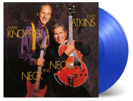 Mark Knopfler & Chet Atkins Neck and Neck LP -Blue Vinyl-