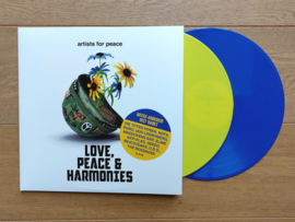 Artists For Peace   Love Peace & Harmonies 2LP -  Coloured Vinyl-