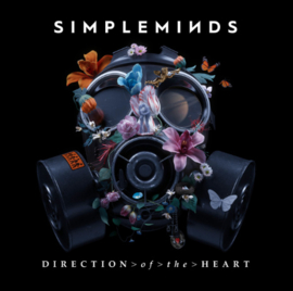Simple Minds Direction of the Heart LP - Orange Vinyl