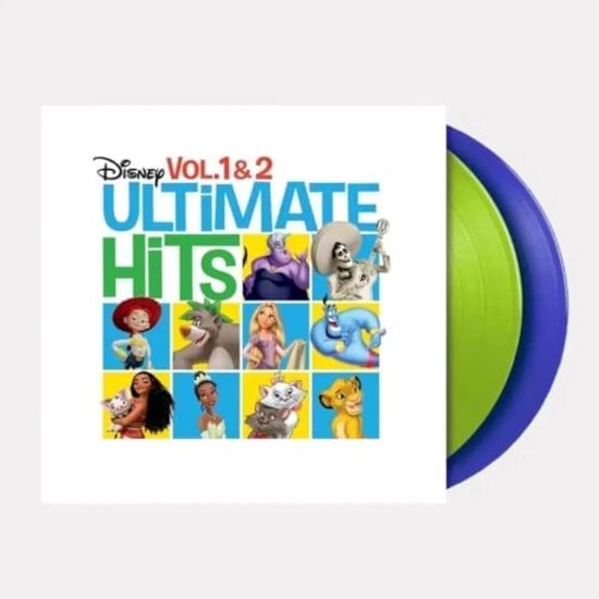 Disney Ultimate Hits Vol. 1 & Vol. 2 2LP - Coloured Vinyl-