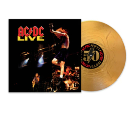 Ac/Dc Live 2LP - Gold Vinyl-