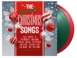 The Greatest Chrismas Songs 2LP - Green & Red Vinyl-
