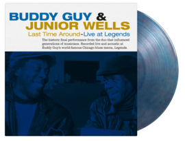 Buddy Buy & Junior Wells Last Time Around -Live LP - Blue Vinyl-