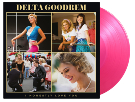 Delta Goodrem I Honestly Love You LP - Magenta Vinyl-
