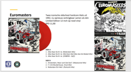 Euromasters Alles Naar De Kl--Te/Amsterdam, Waar Lech Dat Dan? LP - Red Vinyl-
