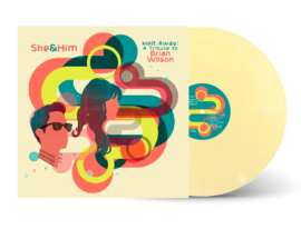She & HIm Melt Away: A Tribute To Brian Wilson LP - Yellow Vinyl-