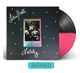 Lilly Hiatt Lately (Autographed) Vinyl LP -Pink & Black Split Color Vinyl-