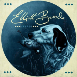 Elliott Brood Keeper LP - Blue Vinyl-