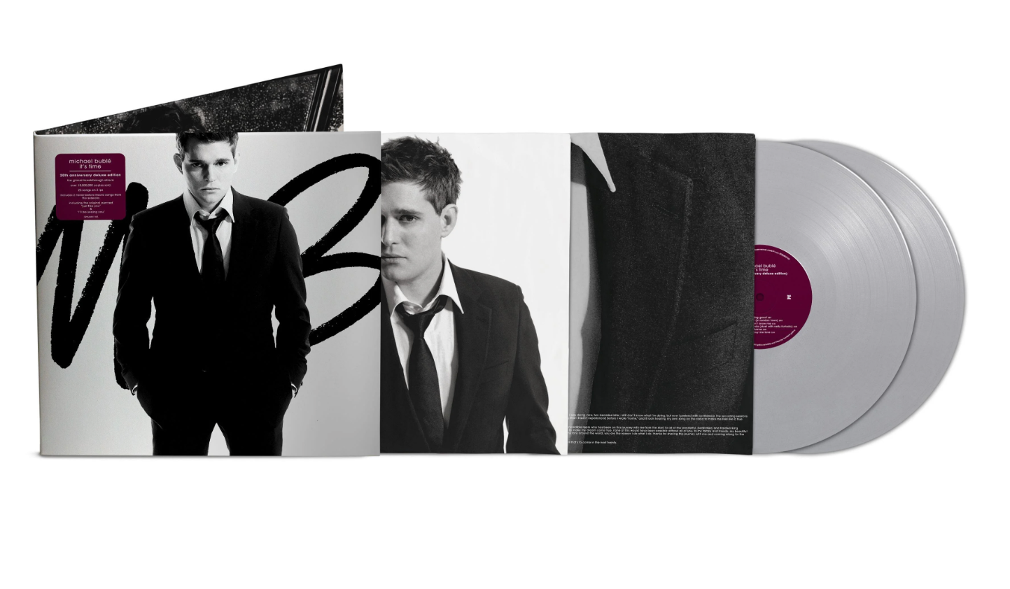 Michael Buble It's Time 2LP - Coloured Vinyl-