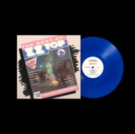 Zz Top Best Of 2LP - Blue Vinyl-