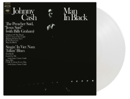 Johnny Cash Man In Black LP - CLear Vinyl-