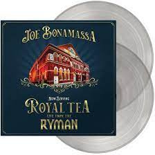 Joe Bonamassa Now Serving:Royal Tea Live From the Ryman 2LP - Clear Vinyl-