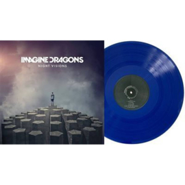 Imagine Dragons Night Visions LP - Transparant  Blue  Vinyl-