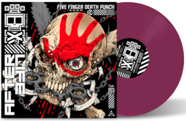 Five Finger Death Punch AfterLife LP -  Solid Viola Vinyl -
