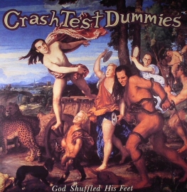 Crash Test Dummies God Shuffled Hit Feet LP - Orange Vinyl-