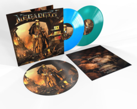 Megadeth Sick The Dying And The Dead 2LP - Coloured Vinyl-