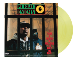 Public Enemy It Takes a Nation of Millions To Hold Us Back LP - Yellow Vinyl-