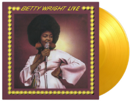 Betty Wright Betty Wright Live LP - Yellow Vinyl-