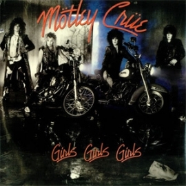 Motley Crue Girls, Girls, Girls 180g LP (Translucent Red Vinyl)