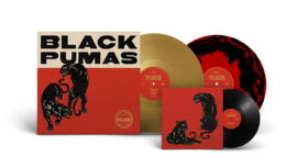 Black Pumas Black Pumas Deluxe 2LP & 7" Vinyl -Gold & Red/Black Splatter Vinyl-