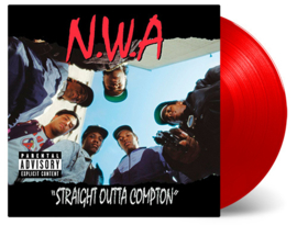 N.W.A Straight Outta Compton LP - Red Vinyl-