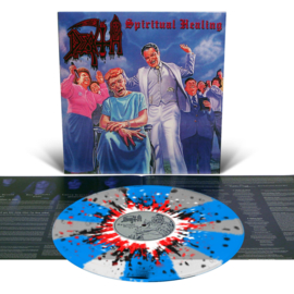 Death Spiritual Healling LP - Clear Splatter Vinyl-