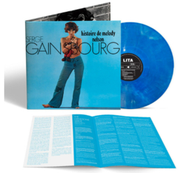 Serge Gainsbourg Histoire de Melody Nelson LP (Transparent Blue Vinyl)