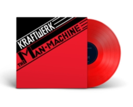 Kraftwerk The Man-Machine LP - Red Vinyl-