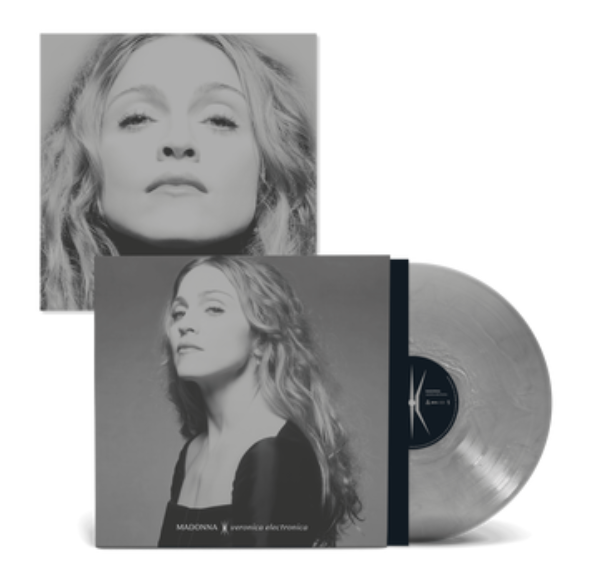 Madonna Veronica Electronica LP - Silver Vinyl-