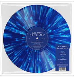Bloc Party High Life LP -Blue Splatter Vinyl-
