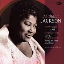 Mahalia Jackson Recorded Live In Europe.. 2LP