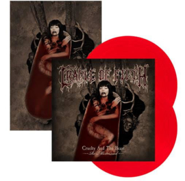 Cradle Of Filth Cruelty and the Beast 2LP - Red Vinyl