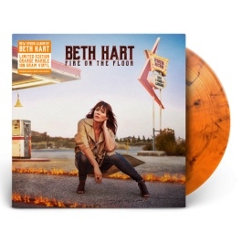 Beth Hart Fire On The Floor LP - Exclusieve Orange Marbled-