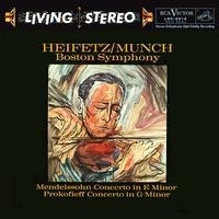 Charles Munch - Mendelssohn: Concerto in E Minor/ Prokofiev: Concerto No. 2 HQ LP