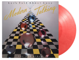 Modern Talking Let's Talk About Love LP - Red Vinyl-