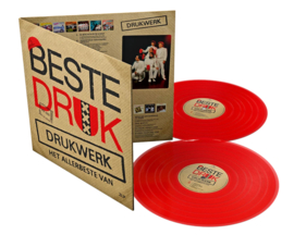 Drukwerk Beste Druk - Het Allerbeste Van (Transparent Red 2LP)