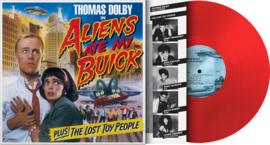 Thomas Dolby Aliens Ate My Buick LP - Red Vinyl-