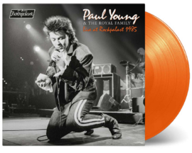 Paul Young & The Royal Family Live At Rockpapast 1985 LP - Orange Vinyl-