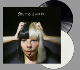 Sia This Is Acting 2LP - Black White VInyl-
