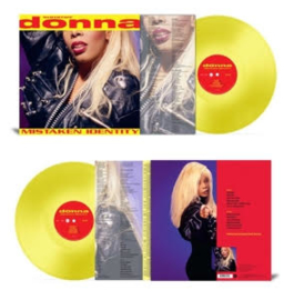 Donna Summer Mistaken Identity LP - Yellow Vinyl