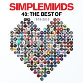 Simple Minds Forty: The Best Of Simple Minds 1979-2019 2LP - Silver Vinyl-