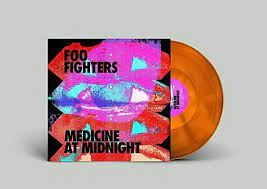 Foo Fighters Medicine At Midnight 2LP - Orange Vinyl-