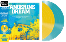 Tangerine Dream Live At Kelvin Hall, Glasgow LP -Yellow & Blue Vinyl-