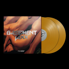 Basement Jaxx Remedy 2LP - Gold Vinyl-