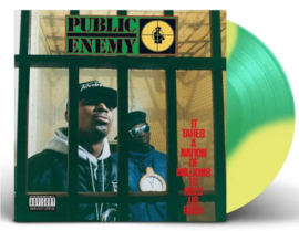 Public Enemy It Takes Millions To Hold Us Back LP - Yellow Vinyl-