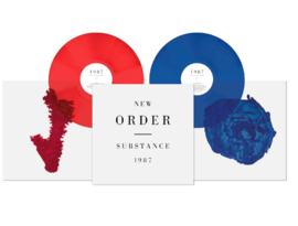 New Order Substance 87  2LP - Red & Blue Vinyl-