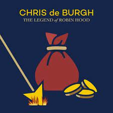 Chris De Burgh Legend Of Robin Hood 2LP - Blue Vinyl-