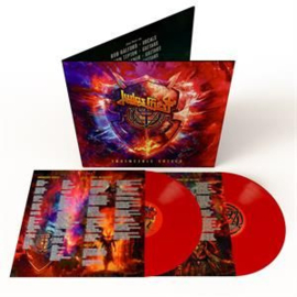 Judas Priest Invincible Shield 2LP - Red Vinyl-